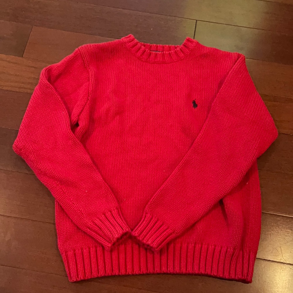 Boys size M Ralph Lauren sweater